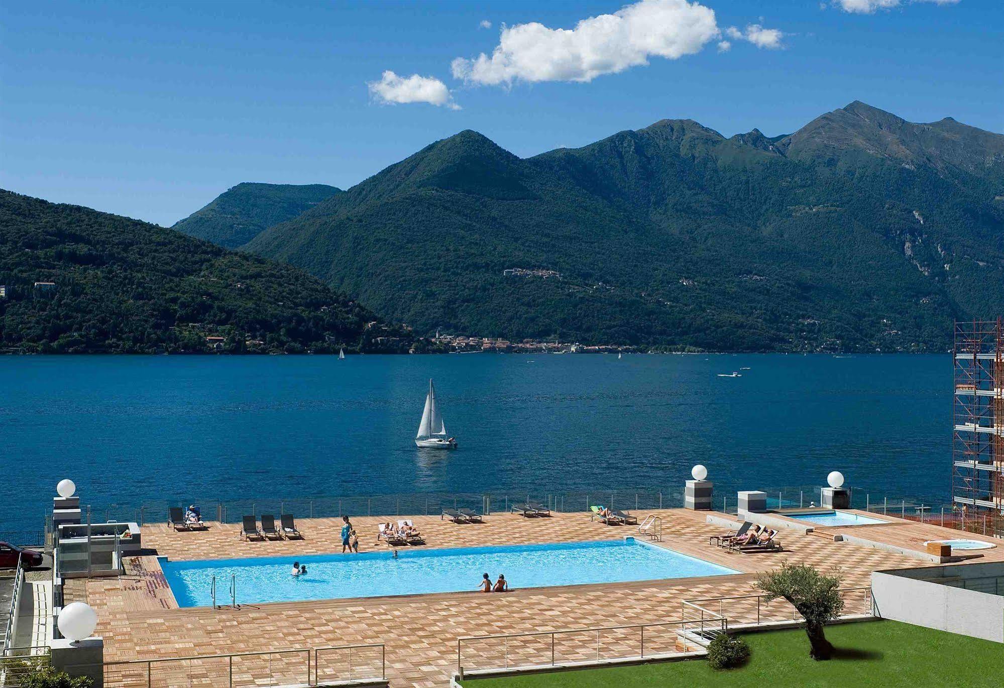 Golfo Gabella Lake Resort Maccagno Exterior foto